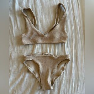 YouSwim Eva standard waist 2 piece in Sand